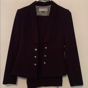 Tahari Arthur S Levine Black Suit